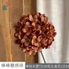 Novos Pirulitos de Simulação Hortênsias Flores de Haste Única para Casamento Flores de Hortênsia Materiais de Flores para Casamento Decoração de Casa Atacado