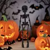 Popular Transfronterizo Esqueleto Impreso en 3D con Articulaciones Móviles, Juguete para Fiesta de Halloween, Adorno Creativo de Imán para Refrigerador