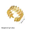 Estilo Europeu e Americano Transfronteiriço Mais Vendido Pulseira de Aço Titânio Prensada com Óleo de Folha Banhada a Ouro 18K Moda Versátil Fabricante Estoque Atacado