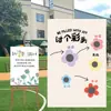 Festival Chongyang Jardim de Infância Atividade ao Ar Livre de Construção de Equipe Quadro de Assinaturas Jogos de Lançamento de Sacos de Feijão Adereços Planejamento de Casamento Parede de Fundo Placa KT