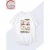 Camiseta de Manga Corta Paimon Versión Q para Hombre y Mujer, Ropa de Algodón Holgada de Moda para Verano, Tallas Grandes