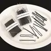 Pinza para el Cabello Negra sin Costuras en Forma de U para Fijar Chongo, Pasador Invisible para Mujer, Pinza Lateral para Flequillo, Pasador, Accesorio para el Cabello