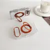 Funda Magnética de Acrílico Transparente para iPhone 18 Duo con Soporte Giratorio Plegable para Apple, Cubierta Protectora