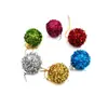 Decoración navideña regalo Adornos para árbol de Navidad Bola navideña peluda 4 cm Bola de color navideño 6 precios