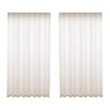 Cortinas, Cortinas Transparentes, Madera Natural, Lino, Estilo Homestay, Algodón y Lino, Dormitorio, Estilo Ins, Pre-hecho, Semiblackout, Translúcido, Ventana de Saliente, Mosquiteros
