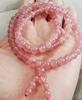 Pulsera de Cristal de Fresa Natural Rusa al por Mayor Pulsera de Tres Círculos Cristal de Hibisco Moda Pulsera de Cristal para Mujer