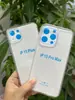Nueva Funda Transparente Engrosada de 1.5 Adecuada para Apple 16 Agujero Grande iPhone 17 Material 18 Pro Funda Suave Funda para Teléfono 13