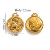 Acero Inoxidable Personalidad Impermeable Doce Constelaciones Oro de 18K Colgante Pulsera Collar Accesorios Acero Titanio DIY Joyería Colgante