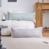 Yimanqiyun Cojín Jacquard Multicolor para Sofá Sala de Estar Cojín Largo para Dormir Piernas Almohada Lateral de Cama Ventana Saliente Cojín de Respaldo