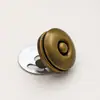 Cierres Magnéticos con Ojillo al por Mayor 18mm Ojillo Metálico de Borde Redondo para Cuaderno Broches Magnéticos para Papelería Botones Magnéticos con Ojillo