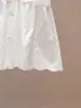 Shenzhen Nanyou ropa de mujer de alta gama verano nuevo estilo juvenil y moderno con cordón en la cintura para adelgazar vestido de manga corta para mujer