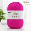 Fio de Lã 8 Fios Tricotado à Mão pelo Fabricante Cachecol/Xale de Tricô Artesanal DIY Bola de Lã Grossa para Boneca Fio Tricotado à Mão