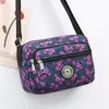 Bolsa Casual Ligera para Mamá, Bolso de Lona para Mujer, Bolso Cruzado de Hombro Estilo Coreano de Tela Oxford para Teléfono Móvil, Bolso de Gran Capacidad para Mujer