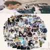 55 Piezas Hybe Nuevo Grupo de Chicos Cortis Debut Especial Pegatinas Autoadhesivas Zhao Yufan Martin Golden Master Pegatinas de Entrenamiento