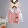 Ropa para Niños Conjunto de Dos Piezas Camisa y Chaleco para Niñas 2026 Primavera y Otoño Nuevo Camisa de Algodón para Niños Blanca Al por Mayor