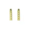 Tampas de Metal Abertas para Cadarços de Sapato Culokin, Liga de Cobre, Quatro Furos, Diâmetro Interno 3.8mm, Venda por Atacado do Fabricante, Acessórios DIY para Sapatos Perfurados