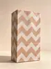Em estoque Sacola de papel kraft criativa descartável para biscoitos embalagem para doces festa de aniversário couro de vaca 6 Estilos