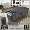 Venta al por mayor de exportación transfronteriza, Cama de champú eléctrica elevable, Terapia para la cabeza, Terapia para los pies, Sofá con baño de pies, Cama integrada, Cama de masaje para pies