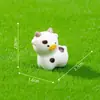 Miniaturas adoráveis de animais do zodíaco para criar micro-paisagens charmosas; Acessórios de decoração de jardim DIY e enfeites para pendurar