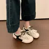 Zapatillas de entrenamiento alemanas para estudiantes, lindas y elegantes, 2026 cómodas de color block, resistentes al desgaste, casuales, de moda, planas, para verano