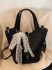 Popular Super Popular Simples Elegante Padrão Lichia Bolsa Balde Portátil Casual Leve Luxo Cor Sólida Bolsa Transversal High-end para Mulheres