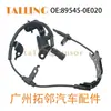 Adecuado para Toyota Sensor ABS Sensor de Velocidad de Rueda Antibloqueo 89545-0E020 895450E020