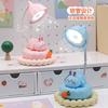 Lámpara de Ojo Protectora Creativa Linda de Conejo Perezoso para Estudiar, Transfronteriza, Especial para Dormitorio de Estudiantes, Lámpara de Escritorio Pequeña para Cumpleaños