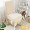 Fábrica de Origen Falda Corta de Polar Funda para Silla Funda para Silla Textil para el Hogar Elástica Antideslizante Funda para Silla