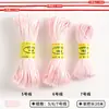 Não. 5, não. 6, não. 7, 20m DIY Material de Corda Feito à Mão Nó Chinês Cordão Corda Trançada Pulseira Corda Vermelha Atacado