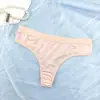 Tanga Hilo de Algodón sin Costuras de Tiro Bajo para Mujer Tallas Grandes Alta Elasticidad Comercio Exterior Panties Hilo de Corte Alto para Mujer
