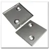 Tapa Final de Aluminio Tapa Selladora de Aleación Metálica Tapón 20 30 40 60 80 Estándar Nacional Estándar Europeo Placa Cubierta de Cara Final para Perfil de Aluminio