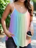 Roupas Femininas Plus Size Europeias e Americanas Transfronteiriças 2026 Novidades Amazon Cor Sólida Camisola Plissada Top Solto Sem Mangas