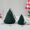 Origami de Natal Árvore de Natal Aromaterapia Vela Acompanhante Presente ins Decorações Criativas para Casa Adereços de Tiro Presente de Feriado