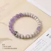 Pulsera de Semillas de Bodhi Estrella y Luna de Hainan, Pulsera de Cristal de Lujo Ligero de Gama Alta para Mujer, Joyería Apilable de Doble Capa, Venta al por Mayor