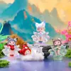 Pequeña Hada de la Fortuna Emocional Estilo Antiguo Elegante de Moda Figura de Caja Sorpresa Artesanía Creativa China de Caja Sorpresa Artículo Popular de Celebridad de Internet