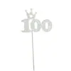 Banner de cartão bandeirinha pequena cartão cartão decoração de bolo feliz aniversário panificação diy