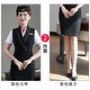 Traje profesional temperamento femenino chaleco departamento de ventas consultor inmobiliario gerente de hotel ropa formal joyería ropa de trabajo primavera y verano