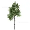 Pino de Bienvenida Bonsái, Ramas de Pino Artificiales, Pino de Belleza, Pino Arhat, Pino Penglai, Pared de Plantas Verdes de Decoración Suave de Ingeniería, Pared de Plantas Verdes