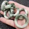Colgante de jade Anillo Xiuyu Colgante de flor de jengibre Hebilla de jade Xiuyu Colgante verde esmeralda Colgante de collar Colgante de coche Colgante de jade
