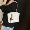 Bolsa Texturizada de Grande Capacidade para Mulheres, Novo Estilo Verão 2025 Bolsa de Ombro, Bolsa Tote Texturizada Simples Retrô para o Dia a Dia