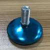 Venda Direta de Fábrica pé ajustável preto de três linhas para móveis mesa e cadeira Armário aumento de altura pé ajustável almofada para pés acessórios de hardware atacado