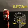 Oferta Especial Termo Transparente de Acrílico Taza de Agua Bebida Vino Tinto Soporte de Exhibición Plexiglás Fila Accesorios