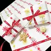 Exportação Transfronteiriça 17g Papel Copiador Padrão Estrela Floco de Neve Papel de Presente Atacado Buquê Revestido com Papel Sydney