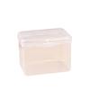 Esponja de Aire Esponja de Maquillaje Esponja de Belleza Huevo de Maquillaje Caja de Almacenamiento Mini Portátil Transparente Caja de Plástico PP con Tapa