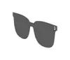 Gafas magnéticas de succión dos en uno se pueden equiparar con gafas de sol para miopía con filtro de luz azul cuatro en uno, armazón para gafas de sol polarizadas, doble propósito para conducir