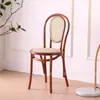 Mesa y Sillas de Comedor Estilo Mid-Century Americano, Sillas de Comedor Francesas, Mesa y Sillas de Cafetería Retro, un Juego Completo de Mesas y Sillas de Comedor Comerciales