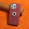 Funda para teléfono móvil Apple 16promax con absorción magnética de alta calidad, cera de aceite 13, funda de cuero anticaída para iPhone 15, 14 y 12.