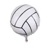 Globo de Pelota de Fútbol Baloncesto Golf Voleibol Béisbol de 18 Pulgadas Globo de Pelota Deportiva de Película de Aluminio 4D Aluminio