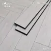 Fabricante de Piso de Madeira Composta Reforçada Preto, Piso Chevron de Nogueira Preta, Piso de Parquet Chevron à Prova d'Água para Uso Comercial