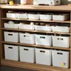 Caja de Almacenamiento para Artículos Varios, Organizador de Cosméticos de Escritorio, Almacenamiento para Dormitorio, Canasta de Almacenamiento Multifuncional para Cocina, Ropa para Armario